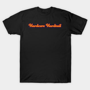 Retro Hardcore Hardtail Orange T-Shirt